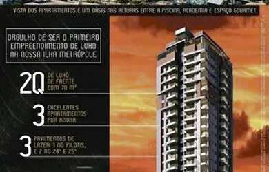 Imagem 6: Apartamento Luxo 70m 2Q varanda Piscina Academia Salão Festa Churrasqueira...