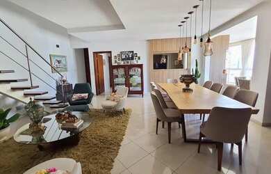 Imagem: O apartamento na cobertura possui 4 Dormitórios, 5 Banheiros