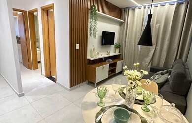 Imagem: O apartamento possui 2 Dormitórios, 1 Banheiro, 1 Vaga na garagem