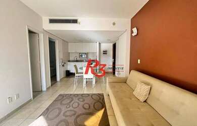 Imagem 2: Flat frente Mar com 2 dormitórios à venda, 56 m² por R$ 585.000 - Boqueirão...