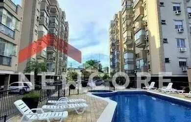 Imagem: O apartamento na cobertura possui 2 Dormitórios, 2 Banheiros