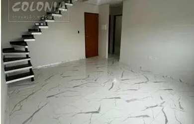 Imagem: O apartamento na cobertura possui 2 Dormitórios, 2 Banheiros