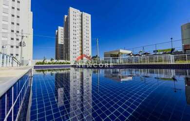 Imagem: O apartamento possui 2 Dormitórios, 2 Banheiros, 1 Vaga na