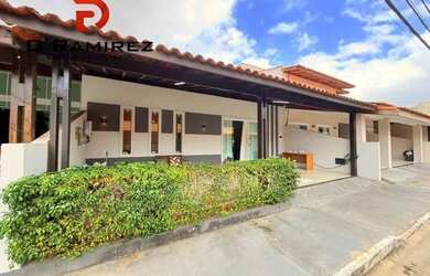 Imagem: A casa em condomínio possui 3 Dormitórios, 3 Banheiros, 2