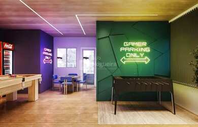 Imagem: O apartamento possui 2 Dormitórios, 1 Banheiro, 1 Vaga na garagem