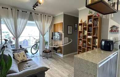 Imagem: O apartamento possui 2 Dormitórios, 2 Banheiros, 1 Vaga na