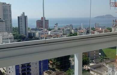 Imagem 3: Apartamento com varanda gourmet, vista para o mar na Astúrias, Guarujá