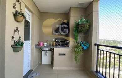 Imagem: O apartamento possui 3 Dormitórios, 2 Banheiros, 2 Vagas na