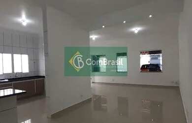 Imagem: A casa possui 3 Dormitórios, 3 Banheiros, 3 Vagas na garagem