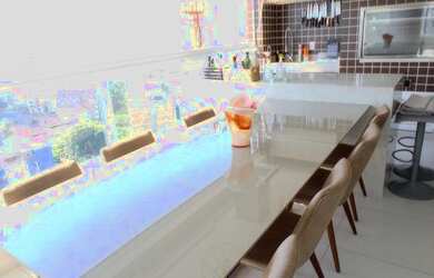 Imagem 9: Apartamento com varanda gourmet, vista para o mar na Astúrias, Guarujá