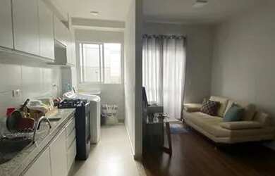 Imagem: A kitnet possui 2 Dormitórios, 1 Banheiro, 1 Vaga na garagem