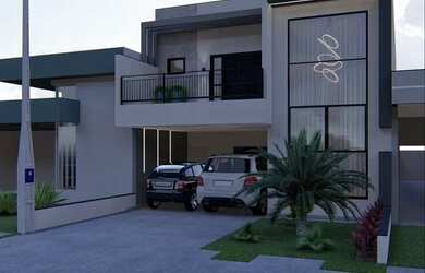 Imagem 2: Casa Sobrado Condomínio Residencial Mantova - Indaiatuba SP - HD Invest