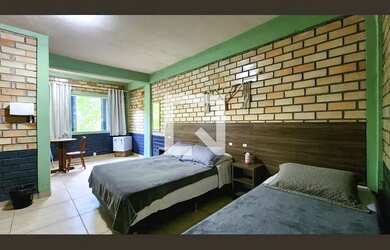 Imagem: O studio possui 1 Dormitório, 1 Banheiro, 1 Vaga na garagem