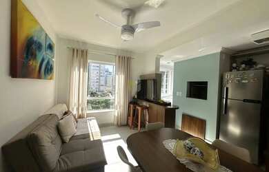 Imagem 3: Apartamento 2 dormitórios mobiliado com vista liberada no Navegantes...