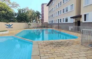 Imagem: O apartamento possui 2 Dormitórios, 1 Banheiro, 1 Vaga na garagem