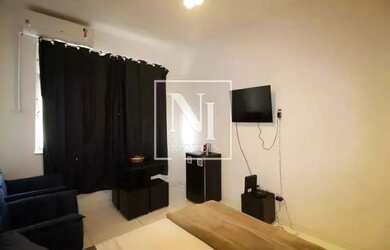 Imagem: A kitnet possui 1 Dormitório, 1 Banheiro, 18m² de Área e