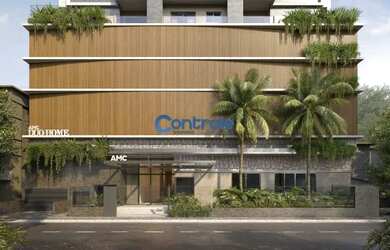 Imagem: O apartamento possui 1 Dormitório, 1 Banheiro, 1 Vaga na garagem