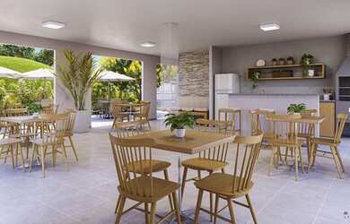 Imagem 6: Apartamento na Freguesia. Piscina, Churrasqueira, 43m² de Áreae1 Vaga...