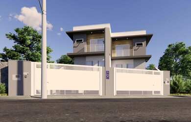 Imagem: A casa possui 3 Dormitórios, 4 Banheiros, 2 Vagas na garagem