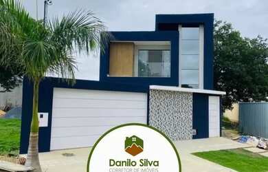 Imagem: A casa possui 3 Dormitórios, 3 Banheiros, 3 Vagas na garagem