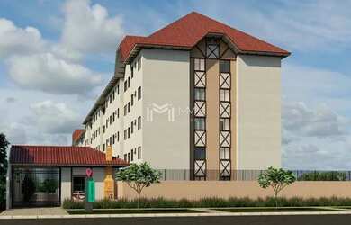 Imagem: O apartamento possui 3 Dormitórios, 1 Banheiro, 2 Vagas na