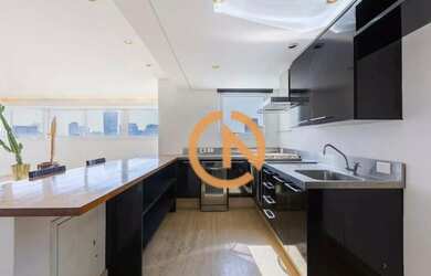 Imagem: O apartamento na cobertura possui 3 Dormitórios, 4 Banheiros