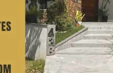 Imagem: A casa em condomínio possui 4 Dormitórios, 4 Banheiros, 2