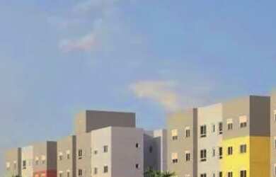 Imagem: O apartamento possui 2 Dormitórios, 1 Banheiro, 1 Vaga na garagem