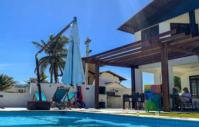 Imagem 2: Aluguel por Temporada - Casa Beira Mar na Barra de São Miguel