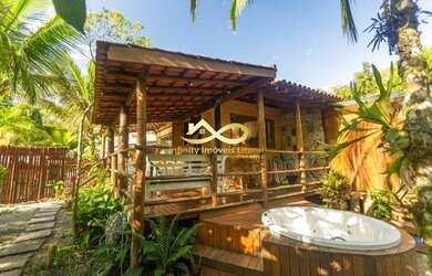 Imagem: A casa em condomínio possui 3 Dormitórios, 2 Banheiros, 2