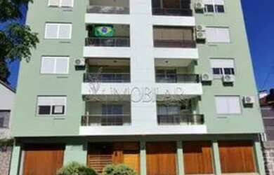 Imagem: O apartamento possui 1 Dormitório, 1 Banheiro, 1 Vaga na garagem