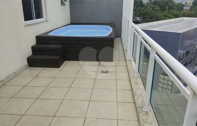 Imagem: O apartamento na cobertura possui 3 Dormitórios, 3 Banheiros