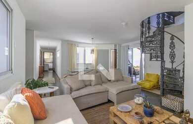 Imagem: O apartamento na cobertura possui 4 Dormitórios, 3 Banheiros