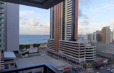 Imagem: O apartamento possui 1 Dormitório, 1 Banheiro, 1 Vaga na garagem