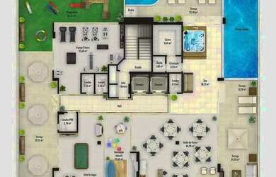 Imagem 12: Apartamento com 3 suítes e 3 vagas de garagem em Meia Praia - Itapema/SC