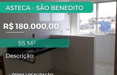 Imagem: O apartamento possui 2 Dormitórios, 1 Banheiro, 1 Vaga na garagem