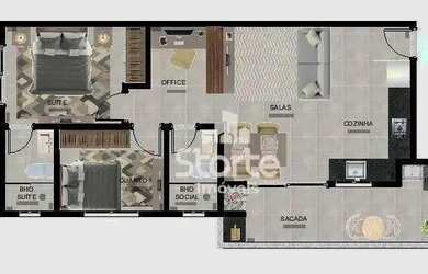 Imagem 5: Apartamentos com 2 dormitórios à venda, 62m² e 67m² sendo a partir...