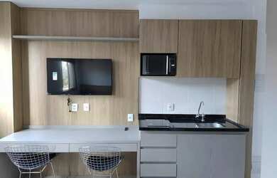 Imagem: A kitnet possui 1 Dormitório, 1 Banheiro, 24m² de Área, Imóvel