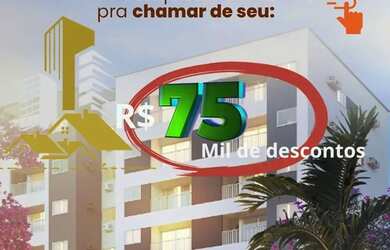 Imagem: O apartamento possui 2 Dormitórios, 1 Banheiro, 1 Vaga na garagem