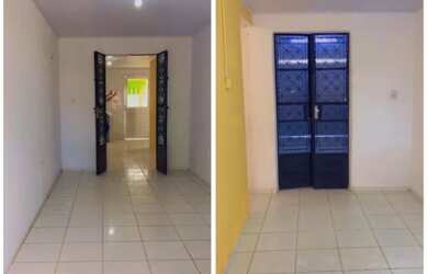 Imagem: A casa possui 3 Dormitórios, 2 Banheiros, 1 Vaga na garagem