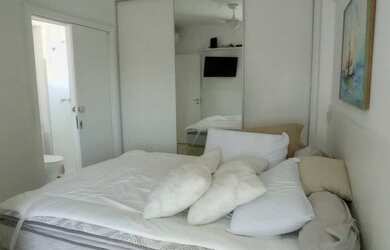 Imagem 5: Apartamento com varanda gourmet, vista para o mar na Astúrias, Guarujá