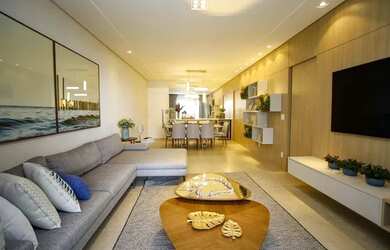 Imagem: O apartamento possui 4 Dormitórios, 1 Banheiro, 4 Vagas na