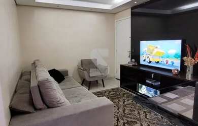 Imagem: O apartamento possui 2 Dormitórios, 1 Banheiro, 1 Vaga na garagem