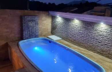 Imagem: A casa em condomínio possui 3 Dormitórios, 3 Banheiros, 1