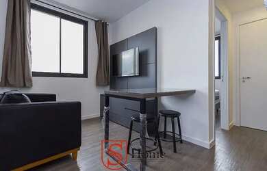 Imagem: O apartamento possui 1 Dormitório, 1 Banheiro, 23m² de Área