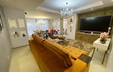 Imagem: O apartamento na cobertura possui 4 Dormitórios, 5 Banheiros