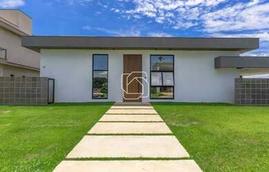 Imagem: A casa em condomínio possui 3 Dormitórios, 5 Banheiros, 4