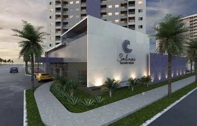 Imagem: O apartamento possui 1 Dormitório, Acomodam 4 pessoas, 1 Vaga