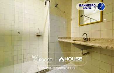 Imagem 15: Apartamento reformado de 01 Quarto VISTA MAR e área de lazer em prédio...