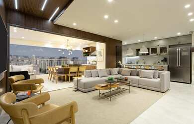 Imagem: O apartamento possui 3 Dormitórios, 5 Banheiros, 3 Vagas na